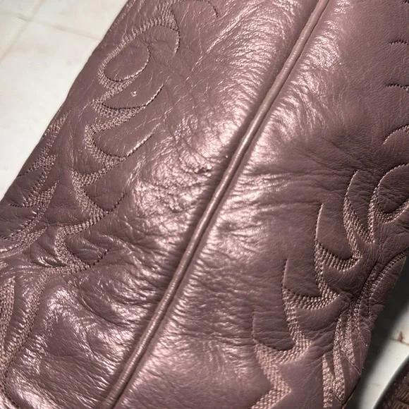 Grey Nocona Lizard Cowboy Boots - Picture 4 of 7